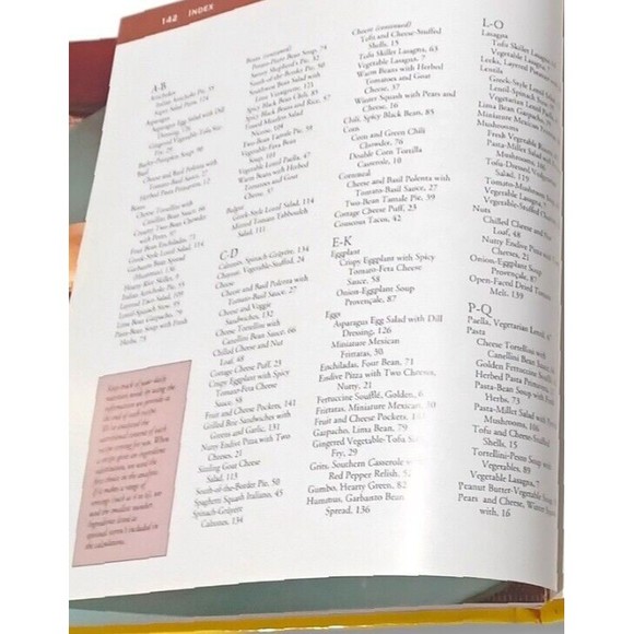 1993 Vegetarian Recipes Better Homes And Gardens Cooking For Today Hardcover VTG - Picture 7 of 10